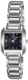 Tissot T Wave Black Dial Silver Steel Strap Watch for Women - T02.1.285.52 Buy Now By Tissot