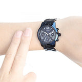 Guess F14 Chronograph Analog Blue Dial Blue Steel Strap Watch For Women - W0448L5 Buy Now By Guess