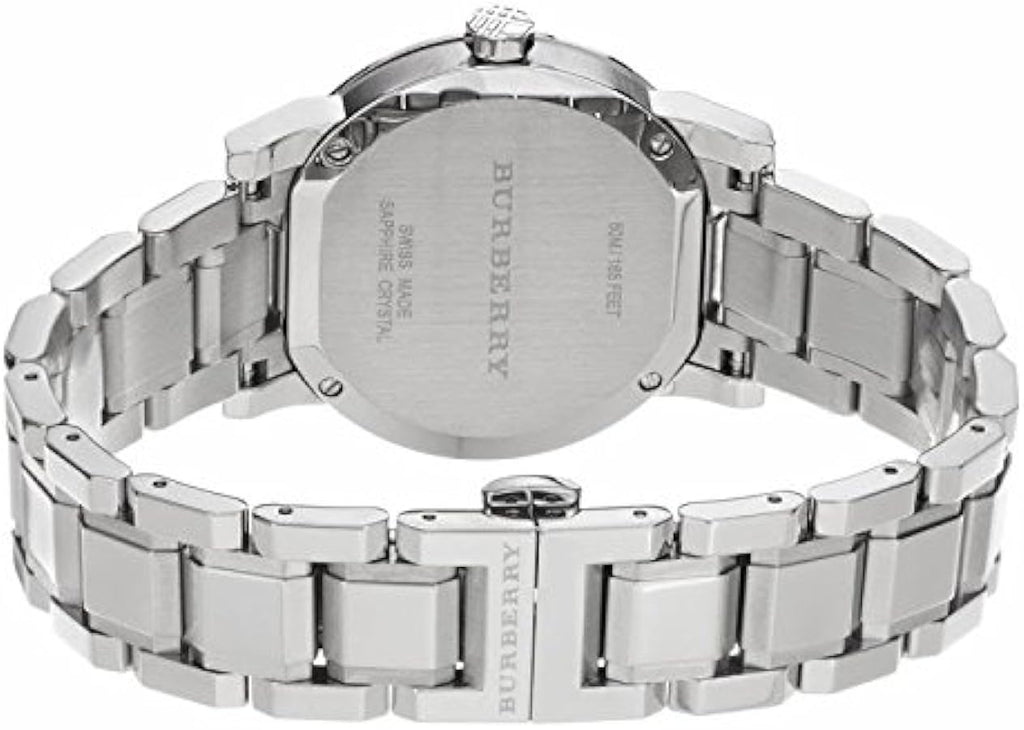 Burberry City Chronograph White Dial Silver Steel Strap Watch For Women - BU9700 Buy Now By Burberry