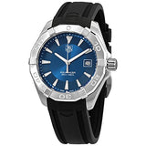 Tag Heuer Aquaracer Quartz Blue Dial Black Rubber Strap Watch for Men - WAY1112.FT8021 Buy Now By Tag Heuer