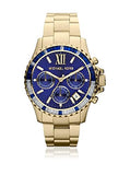 Michael Kors Everest Chronograph Blue Dial Gold Steel Strap Watch for Women - MK5754 Buy Now By Michael Kors