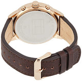 Tommy Hilfiger Multi Function Chronograph Black Dial Brown Leather Strap Watch for Men - 1791631 Buy Now By Tommy Hilfiger