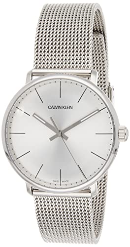 Calvin Klein White Dial Silver Mesh Bracelet Watch for Women - K8M21126 Buy Now By Calvin Klein