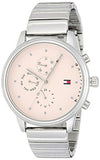 Tommy Hilfiger Blake Pink Dial Silver Steel Strap Watch for Women - 1781904 Buy Now By Tommy Hilfiger