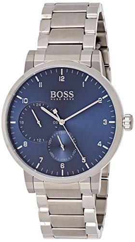 Hugo Boss Oxygen Chronograph Blue Dial Silver Steel Strap Watch for Men - 1513597 Buy Now By Hugo Boss