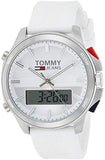 Tommy Hilfiger Digital Silver Dial White Silicone Strap Watch For Men - 1791764 Buy Now By Tommy Hilfiger