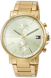 Tommy Hilfiger Daniel White Dial Gold Steel Strap Watch for Men - 1710415 Buy Now By Tommy Hilfiger