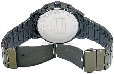 Tommy Hilfiger Quartz Black Dial Black Steel Strap Watch for Men - 1791634 Buy Now By Tommy Hilfiger