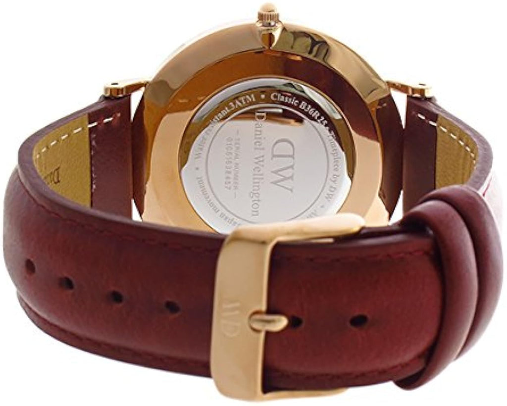 Daniel Wellington Classic Suffolk White Dial Brown Leather Strap Watch For Men - DW00100122 Buy Now By Daniel Wellington