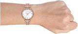 Michael Kors Pyper Three-Hand White Dial Rose Gold Steel Strap Watch For Women - MK4594 Buy Now By Michael Kors