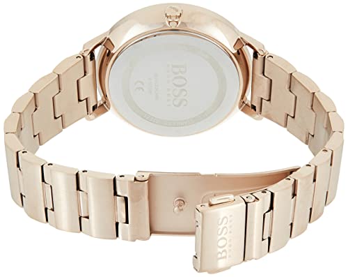 Hugo Boss Prima Gold Dial Gold Steel Strap Watch for Women - 1502571 Buy Now By Hugo Boss