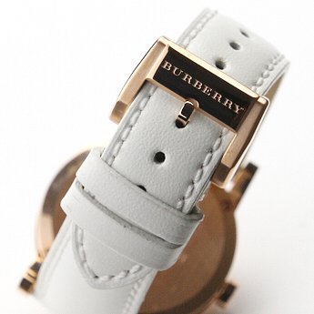 Burberry The City White Dial White Leather Strap Watch for Women - BU9108 Buy Now By Burberry