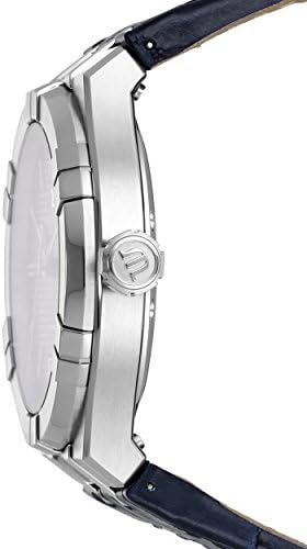 Maurice Lacroix Aikon Automatic Blue Dial Blue Leather Strap Watch For Men - AI6008-ss001-430-1 Buy Now By Maurice Lacroix