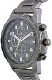 Fossil Dean Chronograph Black Dial Silver Steel Strap Watch for Men - FS4542 Buy Now By Fossil