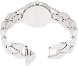 Calvin Klein Snake Black Dial Silver Steel Strap Watch For Women - K6E23141 Buy Now By Calvin Klein