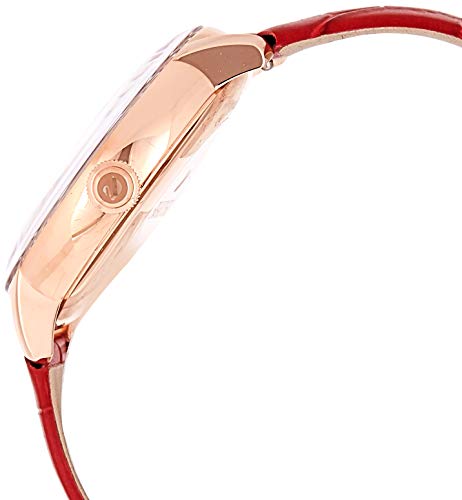 Swarovski Crystalline Hours Red Crystal Dial Red Leather Strap Watch for Women - 5295380 Buy Now By Swarovski