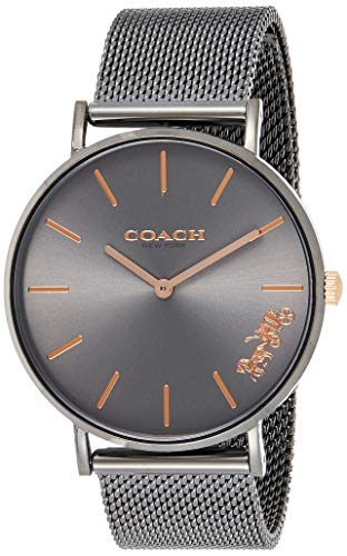 Coach Perry Grey Dial Grey Mesh Bracelet Watch for Women - 14503127 Buy Now By Coach