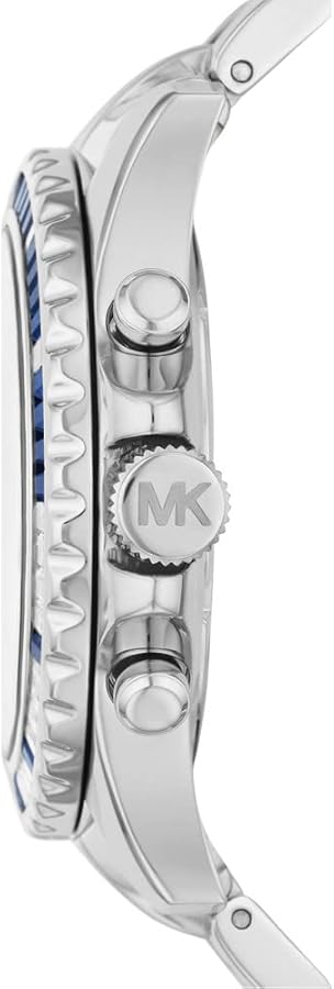 Michael Kors Everest Chronograph Blue Dial Silver Steel Strap Watch For Women - MK7237 Buy Now By Michael Kors