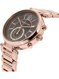 Michael Kors Sawyer Rose Gold Dial Rose Gold Steel Strap Watch for Women - MK6226 Buy Now By Michael Kors