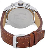 Tommy Hilfiger Jackson Multi-Function Silver Dial Brown Leather Strap Watch for Men - 1791239 Buy Now By Tommy Hilfiger
