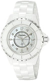 Chanel J12 Diamonds Quartz Ceramic White Dial White Steel Strap Watch for Women - J12 H2422 Buy Now By Chanel