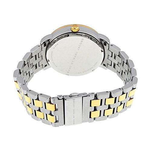 Marc Jacobs Fergus Silver Dial Two Tone Steel Strap Watch for Women - MBM3426 Buy Now By Marc Jacobs