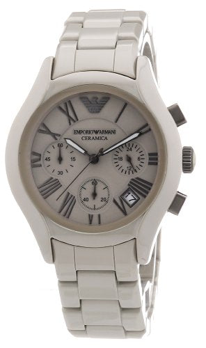 Emporio Armani Valente Chronograph Grey Dial Grey Steel Strap Watch For Men - AR1460 Buy Now By Emporio Armani