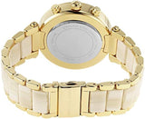 Michael Kors Parker Chronograph Gold Dial Gold Steel Strap Watch For Women - MK6831 Buy Now By Michael Kors