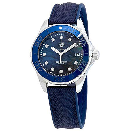 Tag Heuer Aquaracer Blue Mother of Pearl Dial Watch for Women - WAY131L.FT6091 Buy Now By Tag Heuer