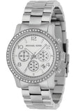 Michael Kors Brinkley Silver Dial with Diamonds Silver Steel Strap Watch for Women - MK5083 Buy Now By Michael Kors