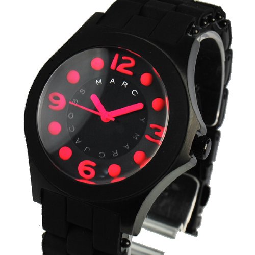 Marc Jacobs Pelly Black Dial Black Silicone Strap Watch for Women - MBM2530 Buy Now By Marc Jacobs