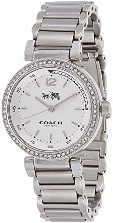 Coach Sports Crystals Silver Dial Silver Steel Strap Watch for Women - 14502194 Buy Now By Coach