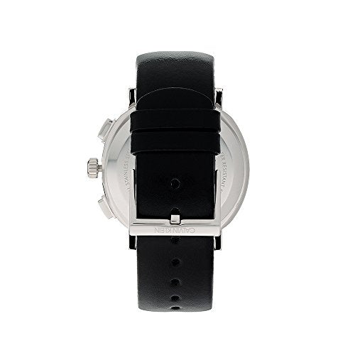 Calvin Klein Posh Black Dial Black Leather Strap Watch for Men - K8Q371C1 Buy Now By Calvin Klein