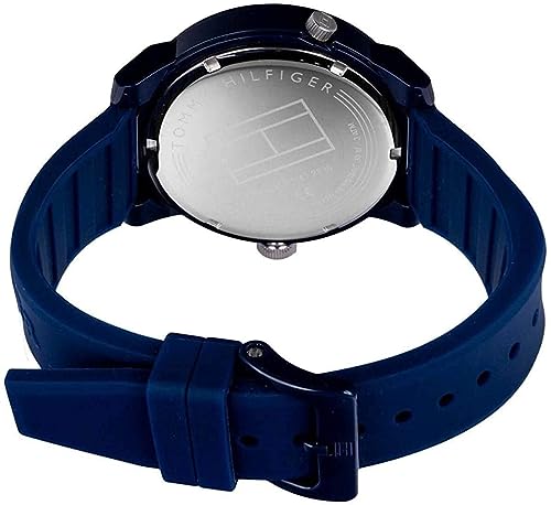 Tommy Hilfiger Denim Blue Dial Blue Rubber Strap Watch for Men - 1791556 Buy Now By Tommy Hilfiger