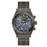 Guess Continental Grey Dial Grey Steel Strap Watch for Men - GW0260G3 Buy Now By Guess