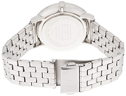 Tommy Hilfiger Jenna Quartz White Dial Silver Steel Strap Watch for Women - 1782068 Buy Now By Tommy Hilfiger