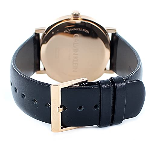 Calvin Klein Posh Black Dial Black Leather Strap Watch for Men - K8Q316C3 Buy Now By Calvin Klein