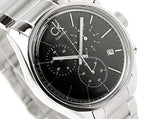 Calvin Klein Masculine Chronograph Black Dial Silver Steel Strap Watch for Men - K2H27104 Buy Now By Calvin Klein
