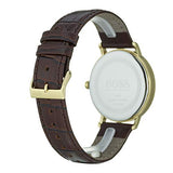 Hugo Boss Corporal White Dial Brown Leather Strap Watch for Men - 1513640 Buy Now By Hugo Boss