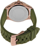 Michael Kors Mini Pilot Chronograph Green Dial Green Silicone Strap Watch For Women - MK7421 Buy Now By Michael Kors