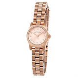 Marc Jacobs Dinky Rose Gold Dial Rose Gold Steel Strap Watch for Women - MBM3200 Buy Now By Marc Jacobs