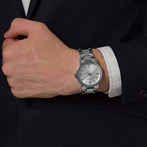 Burberry The City Silver Dial Silver Steel Strap Watch for Women - BU9000 Buy Now By Burberry
