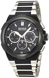Hugo Boss Supernova Black Dial Two Tone Steel Strap Watch for Men - 1513368 Buy Now By Hugo Boss