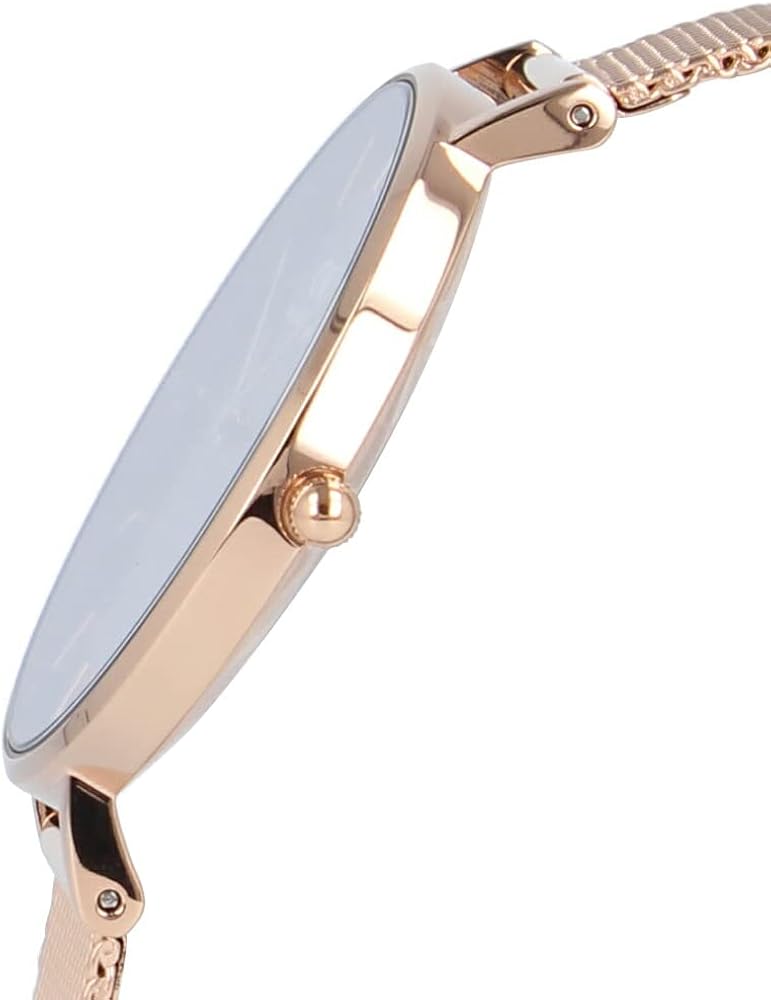 Daniel Wellington Petite Amber Brown Dial Rose Gold Mesh Strap Watch for Women - DW00100478 Buy Now By Daniel Wellington