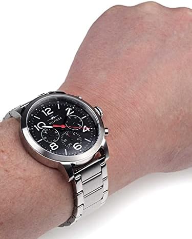 Tommy Hilfiger Jake Chronograph Black Dial Silver Steel Strap Watch for Men - 1791234 Buy Now By Tommy Hilfiger