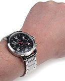 Tommy Hilfiger Jake Chronograph Black Dial Silver Steel Strap Watch for Men - 1791234 Buy Now By Tommy Hilfiger