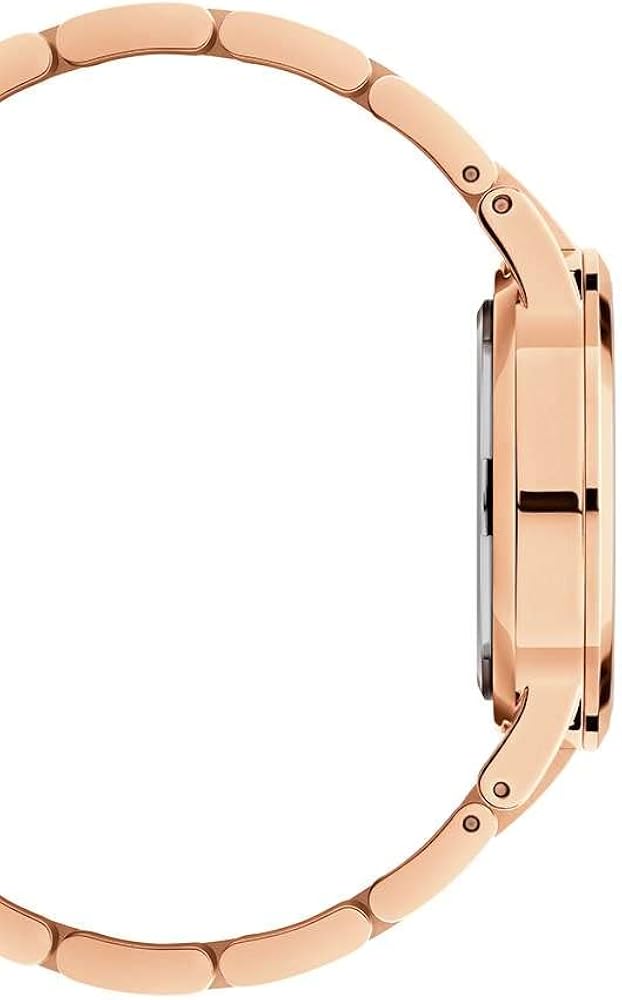 Daniel Wellington Iconic Link Emerald Green Dial Rose Gold Steel Strap Watch For Women - DW00100421 Buy Now By Daniel Wellington