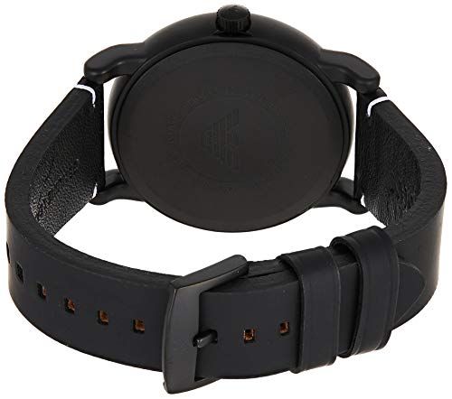 Emporio Armani Luigi Quartz White Dial Black Rubber Strap Watch For Men - AR11136 Buy Now By Emporio Armani