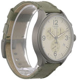 Tissot T Sport Chrono XL Beige Dial Green Nylon Strap Watch for Men - T116.617.37.267.00 Buy Now By Tissot