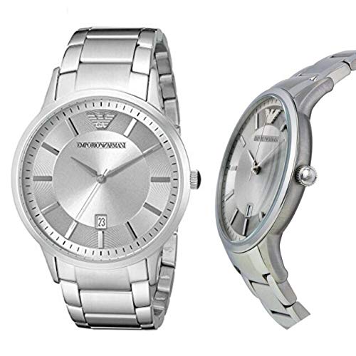 Emporio Armani Classic Quartz Silver Dial Silver Steel Strap Watch For Men - AR2478 Buy Now By Emporio Armani